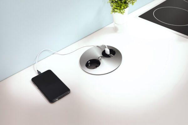 PRISE ENCASTRABLE TURN 1 PRISE / 2 USB